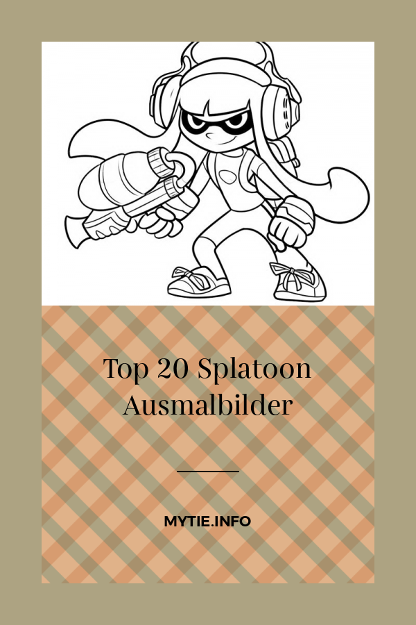 Top 20 Splatoon Ausmalbilder